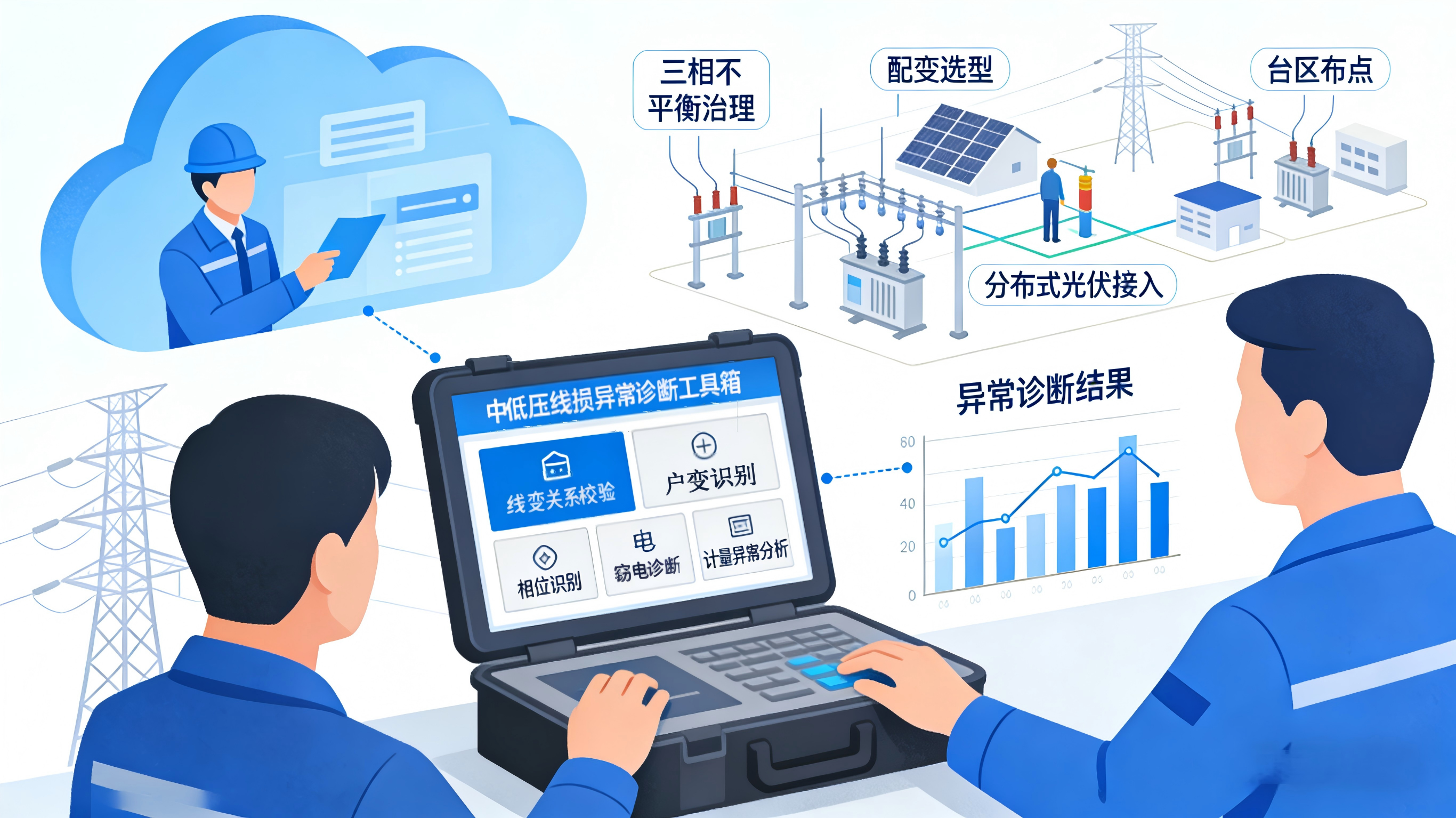 中低压线损异常诊断优化提升服务